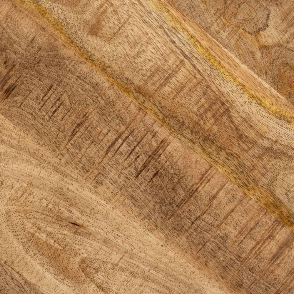 Masa Living Rotunda Lemn, Natural negru, de la creativdeco.ro [8]