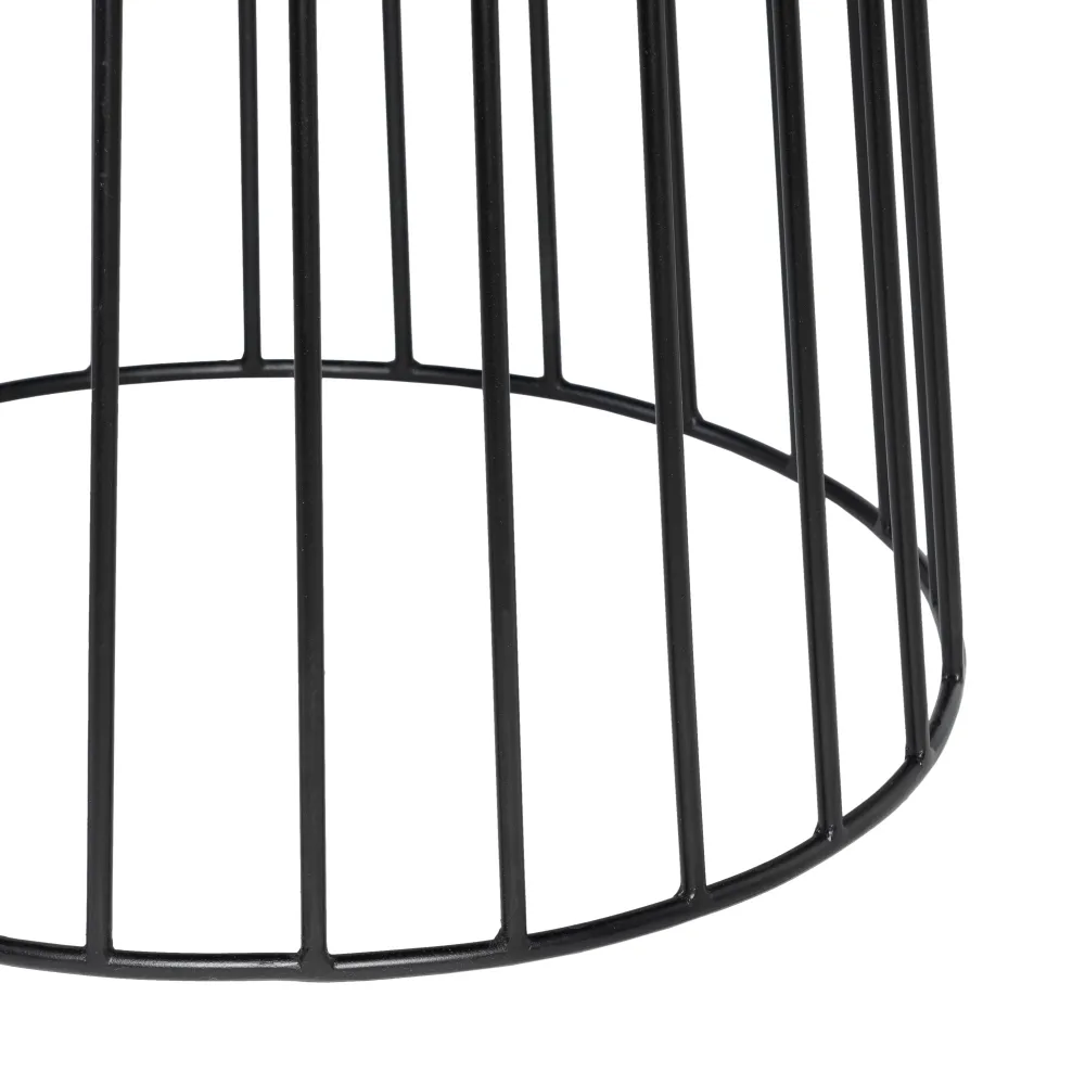 Masa Rotunda Amalia, Metal Aluminiu, Negru - CreativDeco.ro [7]