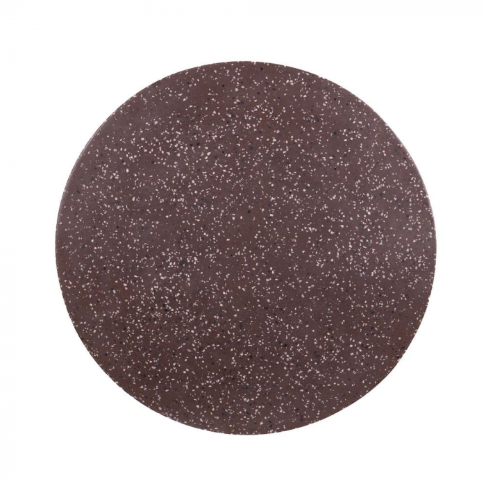 Masă About terrazzo maro rust – terrazzo și fier forjat [3]