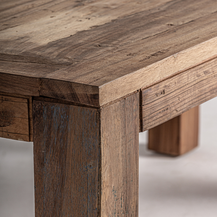 Masa sufragerie scandinava lemn recuperat|Mese nordice [3]