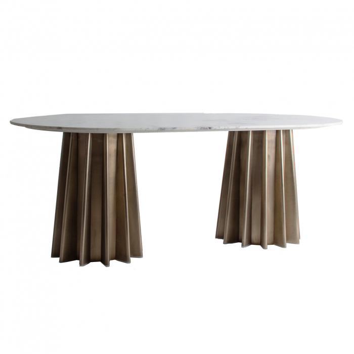 Masa sufragerie Art Deco marmura|Mese elegante [3]