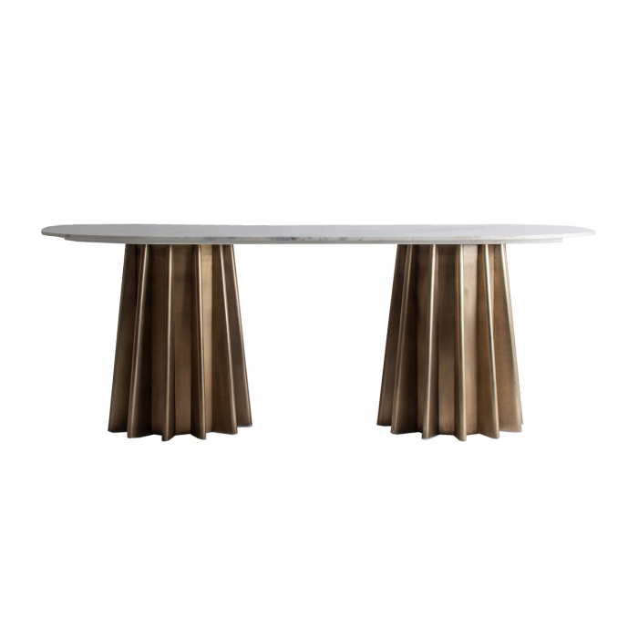Masa sufragerie Art Deco marmura|Mese elegante [1]