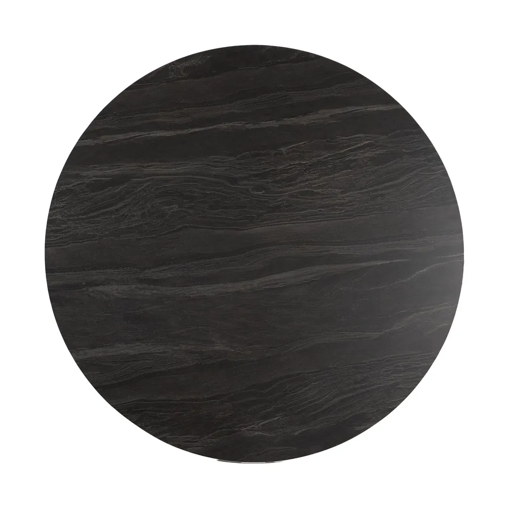 Masa Sufragerie Marmol Ceramica Neagra - CreativDeco.ro [4]