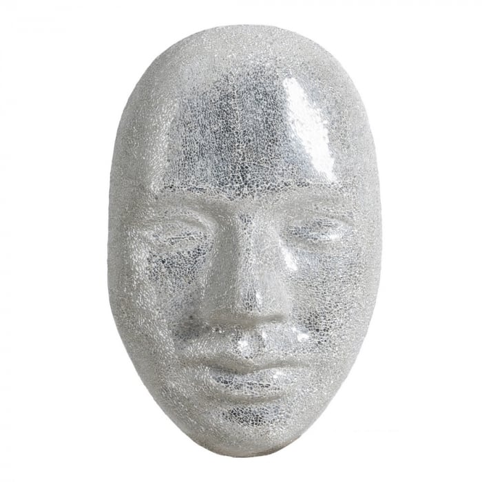 Masca decorativa fibra sticla alb artistica [1]