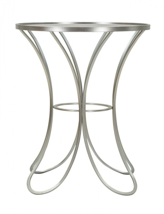 Masuta rotunda cu sticla | Mobilier versatil CreativDeco [4]