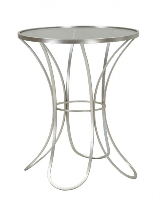 Masuta rotunda cu sticla | Mobilier versatil CreativDeco [3]