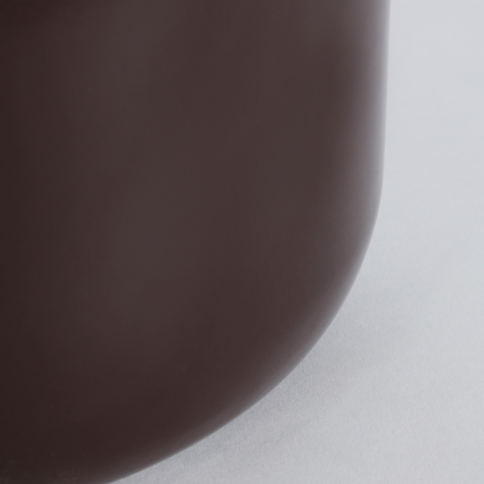 Măsuță auxiliară din metal maro închis cu blat din lemn de acacia pentru living [3]