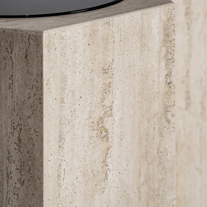 Masuta Art Deco travertin|Masute elegante premium [3]