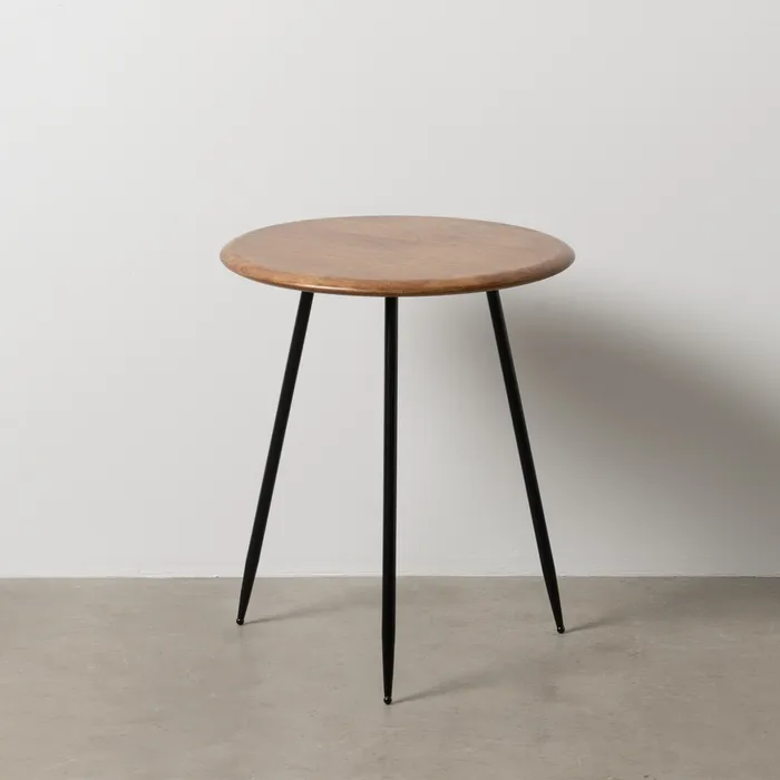 Masuta laterala lemn cauciuc|Masute decor contemporan [1]