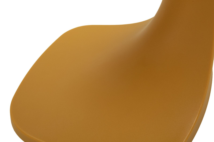 Masuta auxiliara plastic galben mustar arcuit 42x42x52 cm [5]