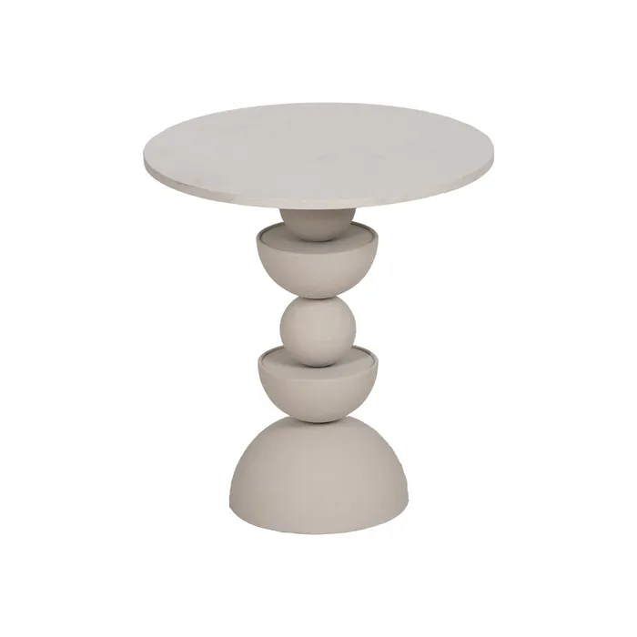 Măsuță marmură metal, decor sofisticat [3]