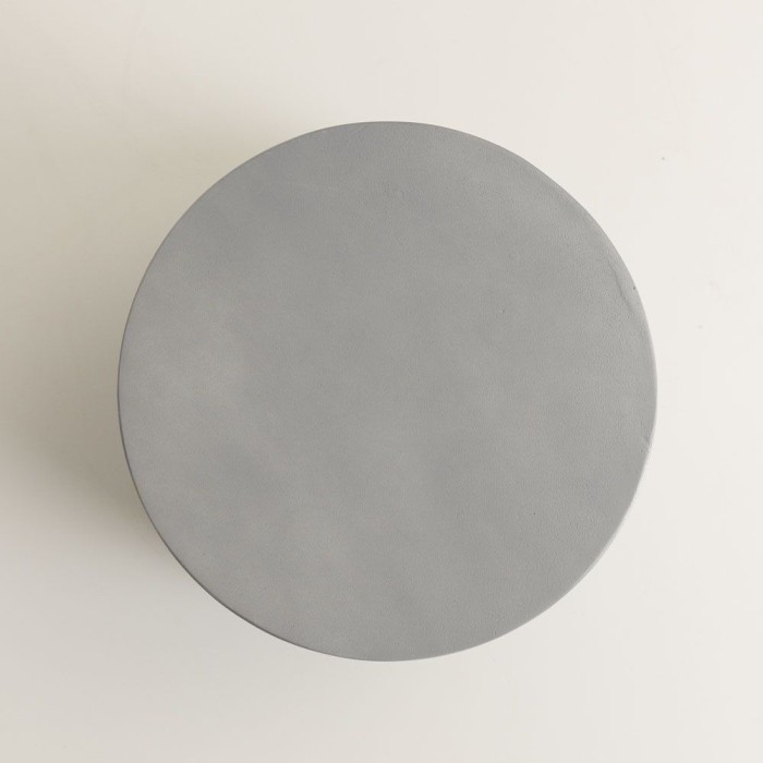 Măsuță cafea ciment gri compozit Cement 1 – formă sculpturală calmă [4]