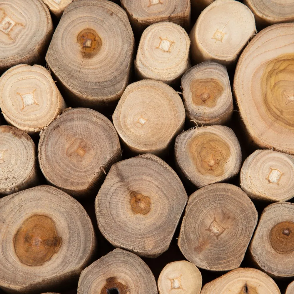 Masuta cafea lemn de tec, culoare natural - CreativDeco.ro [9]