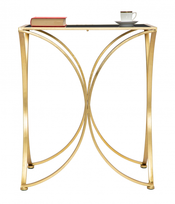 Masuta consola Infinity, auriu/negru [9]