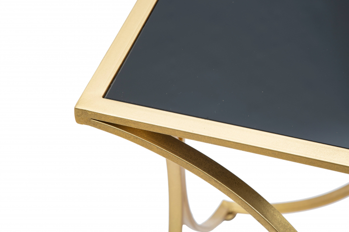 Masuta consola Infinity, auriu/negru [4]