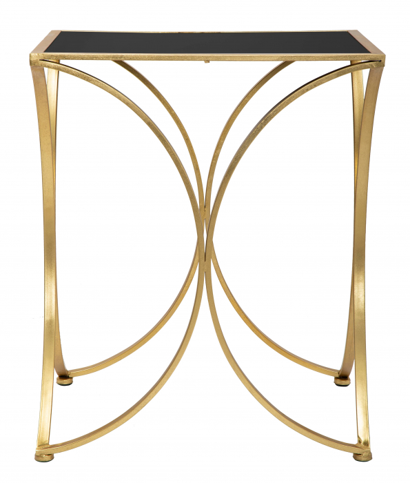 Masuta consola Infinity, auriu/negru [3]