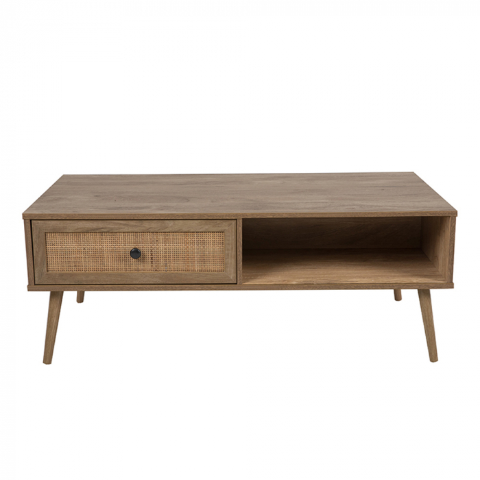 masuta cafea ammos sertar rattan design natural boho chic [2]