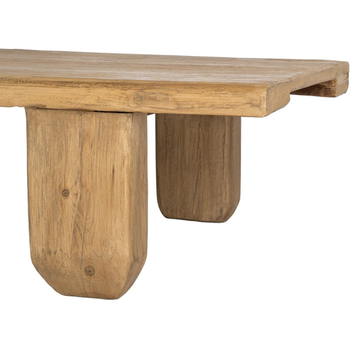 Măsuță de cafea din lemn de pin reciclat 178 cm [10]