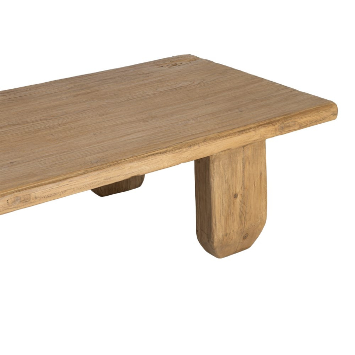 Măsuță de cafea din lemn de pin reciclat 178 cm [4]