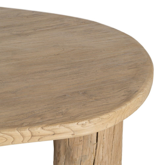 Măsuță de cafea din lemn de ulm reciclat 170 cm [7]