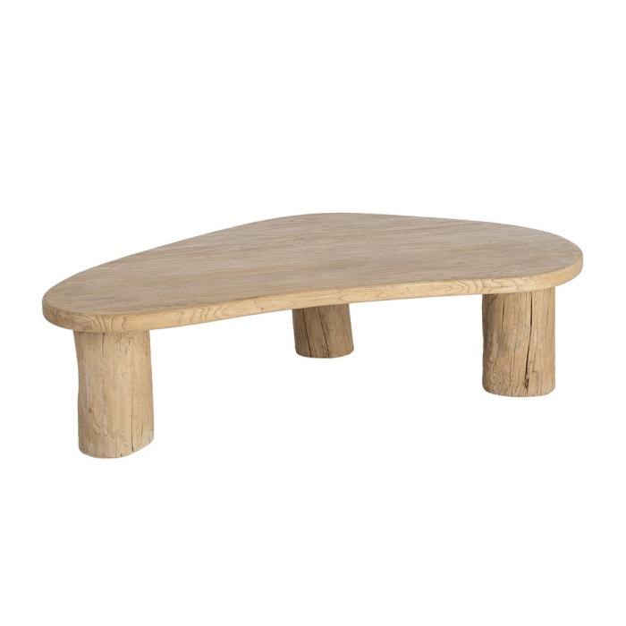 Măsuță de cafea din lemn de ulm reciclat 170 cm [3]