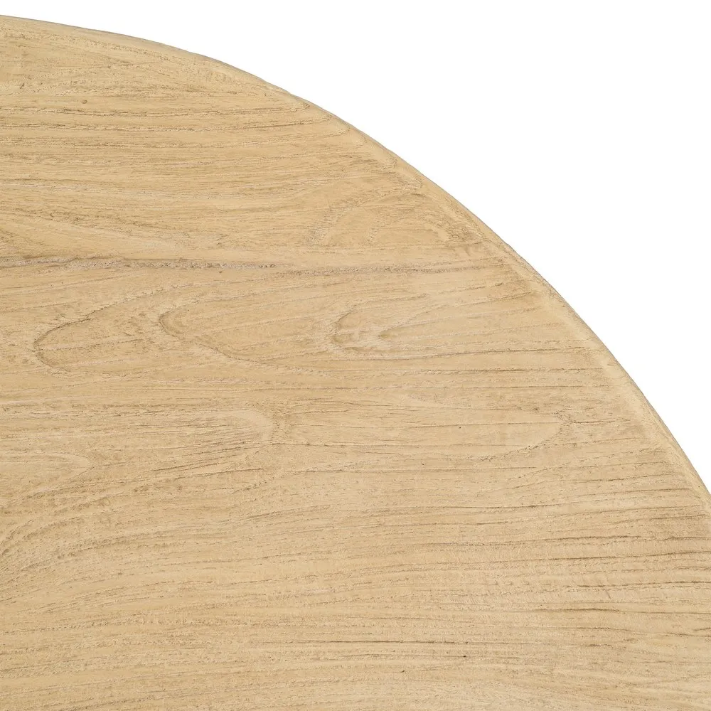 Măsuță de cafea din lemn de ulm reciclat 127 cm [7]