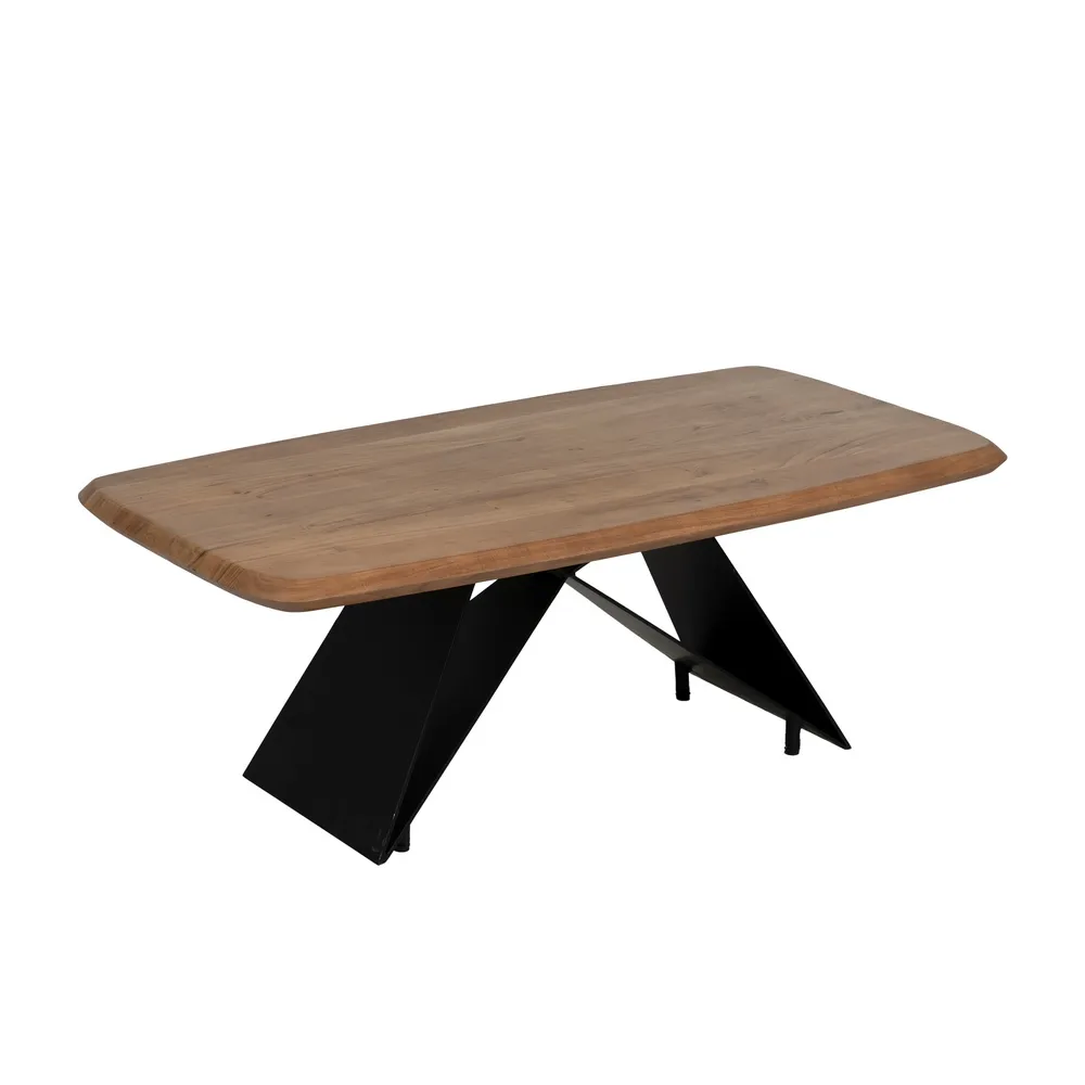 Masuta cafea lemn acacia|Mobilier modern robust [2]