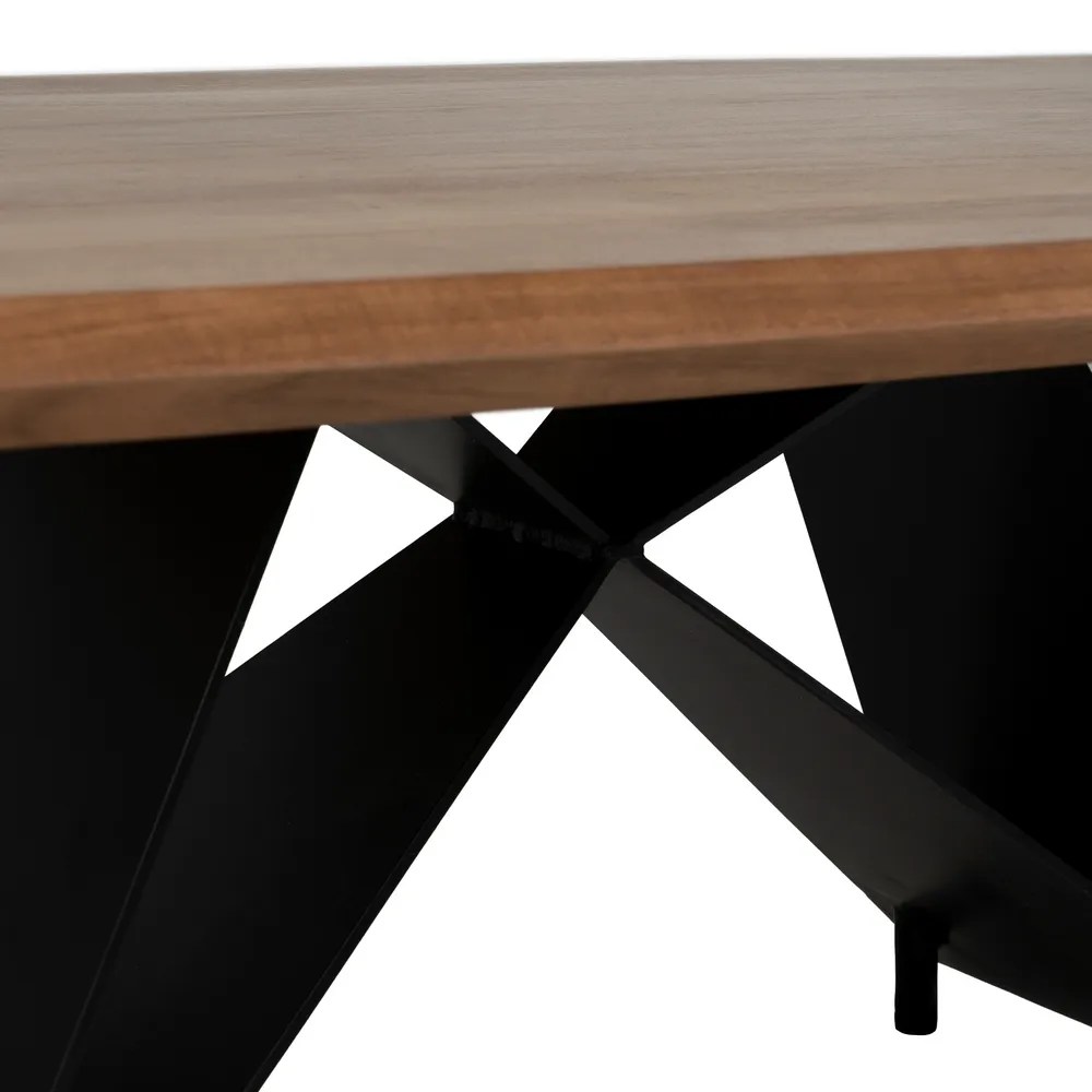 Masuta cafea lemn acacia|Mobilier modern robust [5]