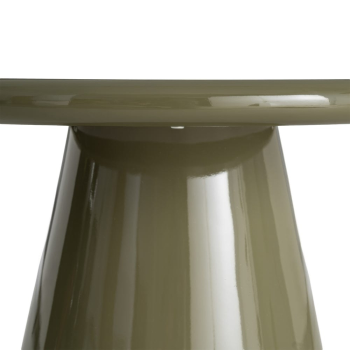 Măsuță de cafea din MDF cu finisaj lucios verde [4]