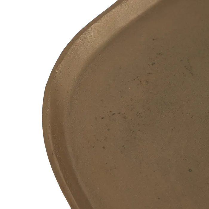 Masă cafea aluminiu fier, decor industrial modern [4]