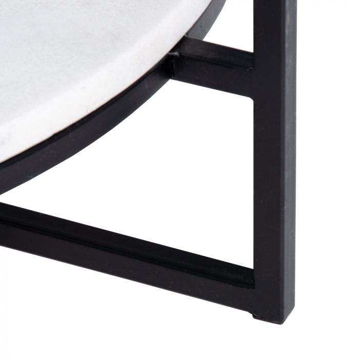 Masuta Marmura si Metal CreativDeco - Decor Contemporan pentru Living [8]