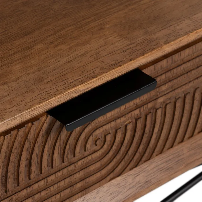 Masuta cafea lemn cauciuc|Mobilier living industrial [8]