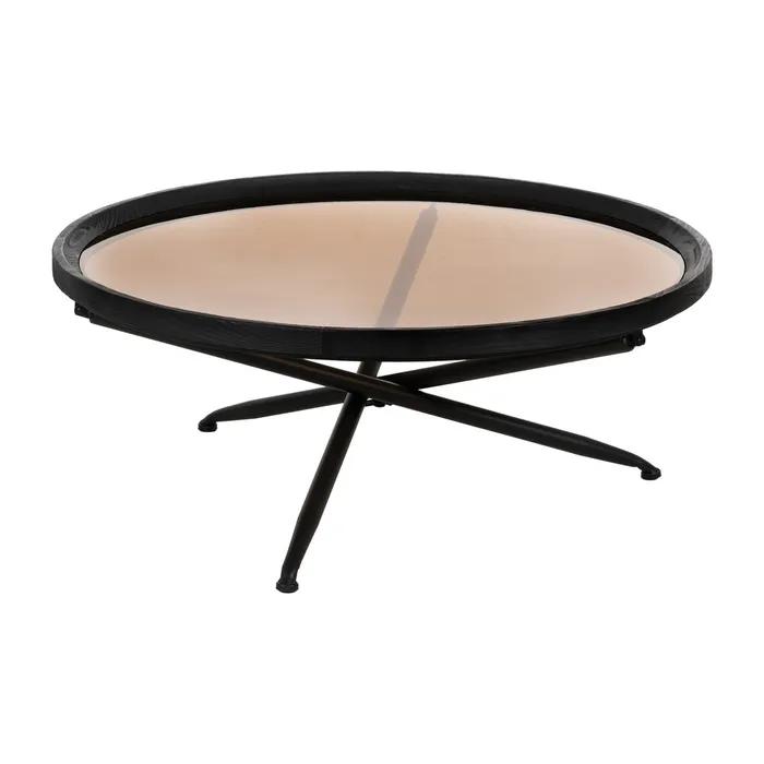 Măsuță cafea brad sticlă, mobilier living modern [3]