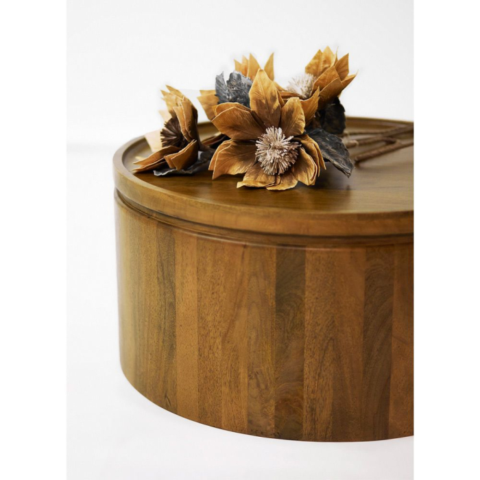 Masuta cafea arab mango nuc lemn masiv living rustic [2]