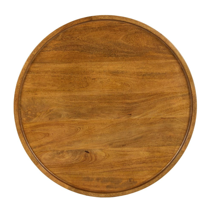 Masuta cafea arab mango nuc lemn masiv living rustic [3]