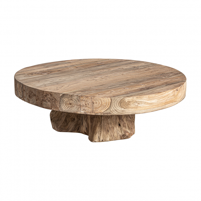 Masuta cafea coloniala lemn tec reciclat|Masute living [2]