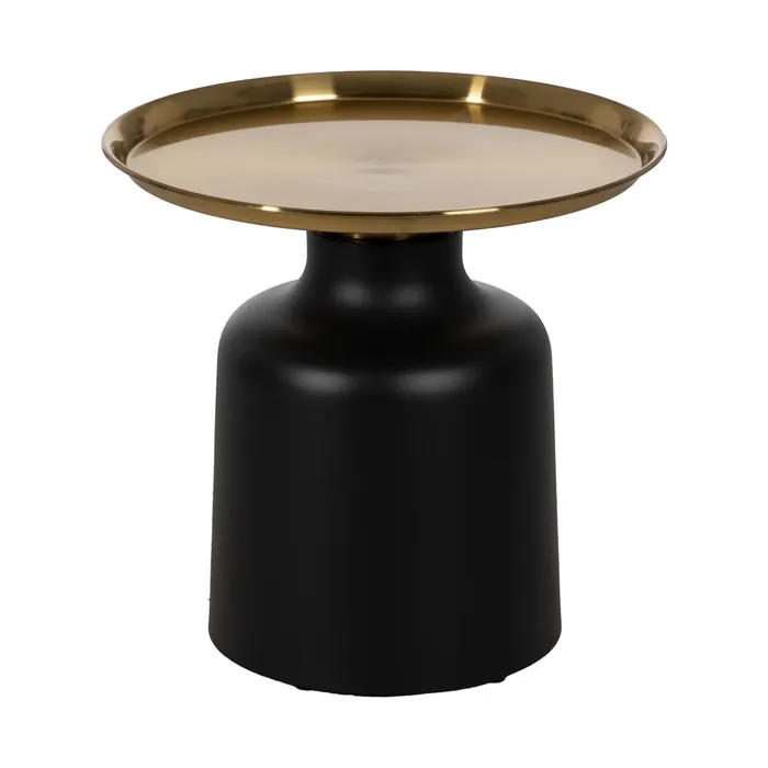 Măsuță decorativă aurie neagră, mobilier elegant [3]
