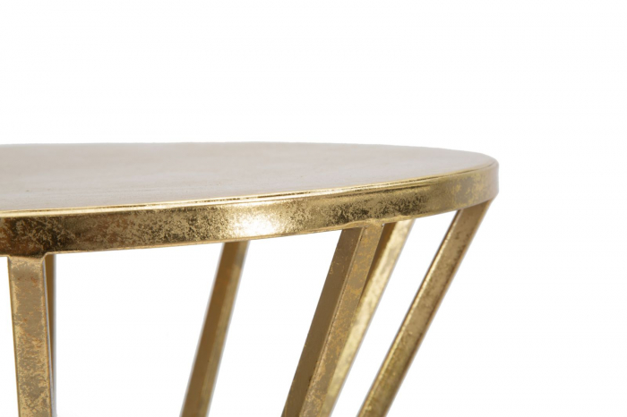 Măsuță decorativă aurie tip bar mic Stick Glam [4]