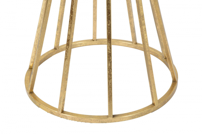 Măsuță decorativă aurie tip bar mic Stick Glam [5]