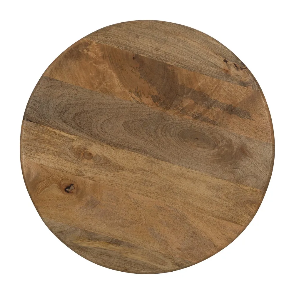 Măsuță decorativă mango miere, mobilier rustic modern [8]