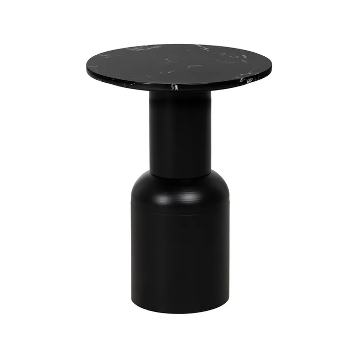 Măsuță decorativă marmură negru, mobilier lux [3]