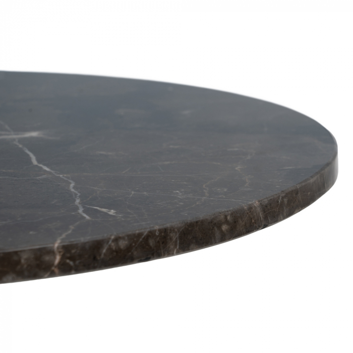 Măsuță Laterală Marmură și Metal CreativDeco - Mobilier Elegant pentru Living [6]