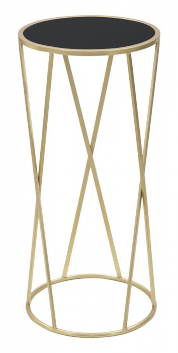 Masuta hol Glam Simple, metal sticla - CreativDeco.ro [1]