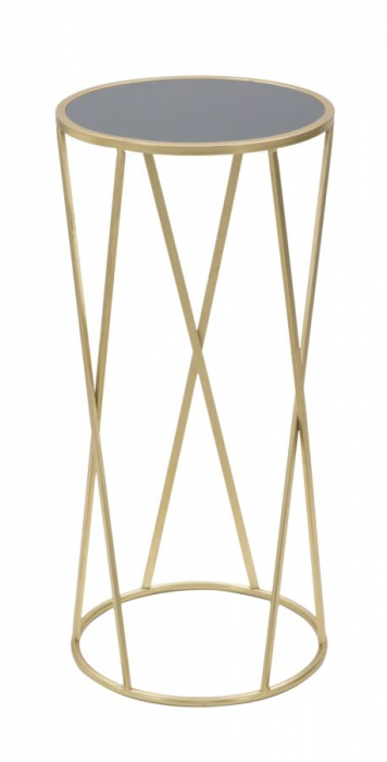 Masuta hol Glam Simple, metal sticla - CreativDeco.ro [3]