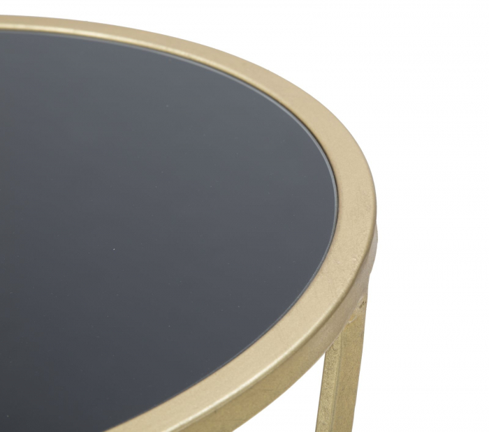 Masuta hol Glam Simple, metal sticla - CreativDeco.ro [5]