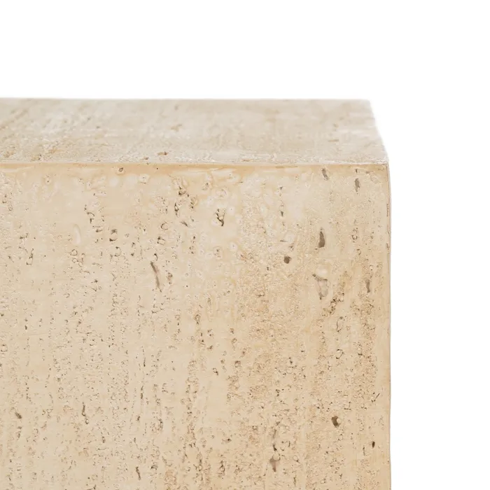 Măsuță laterală bej, decor minimalist [5]