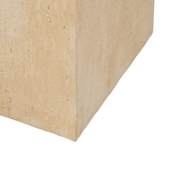 Măsuță laterală bej, decor minimalist [7]