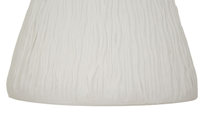 Masuta laterala conica sculpturala crem 40x53 cm [4]