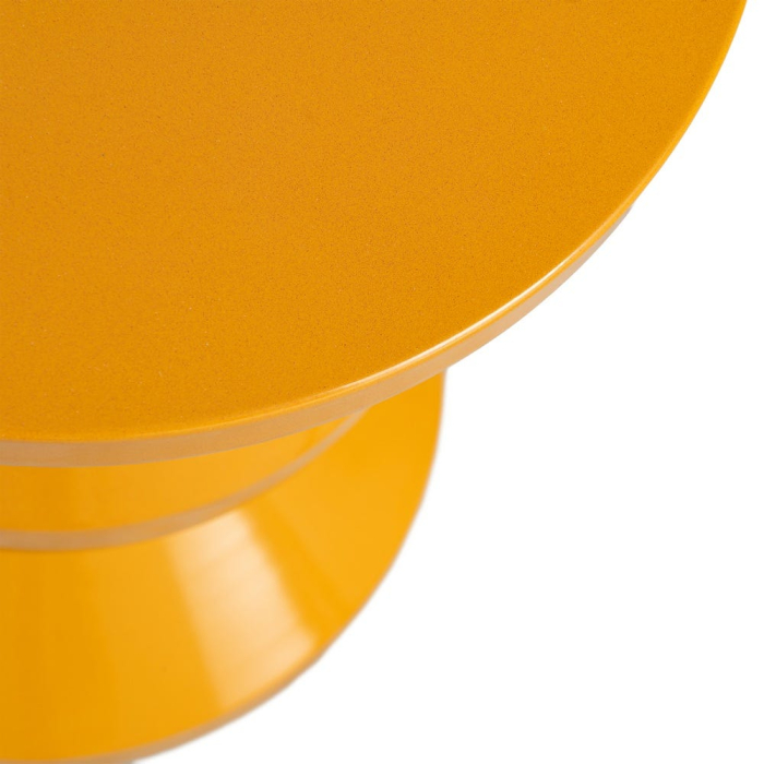 Măsuță laterală metal galben muștar [8]