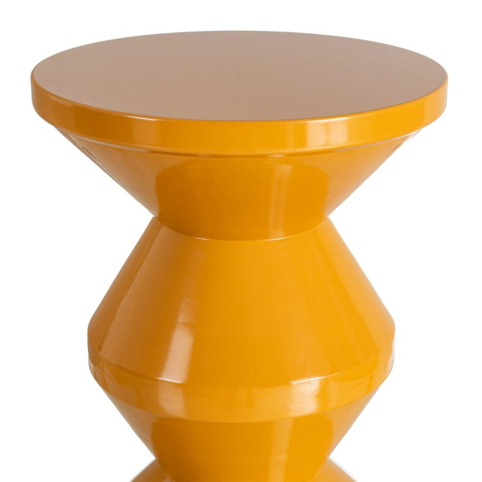 Măsuță laterală metal galben muștar [5]